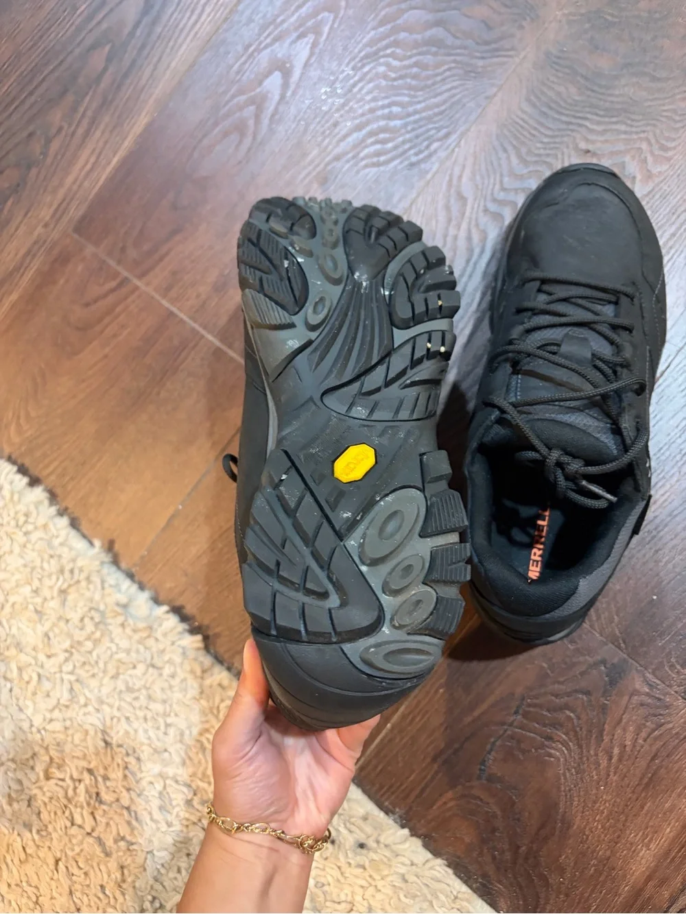 Merrell Moab Adventure 3 Men’s Black Waterproof Hiking Shoes